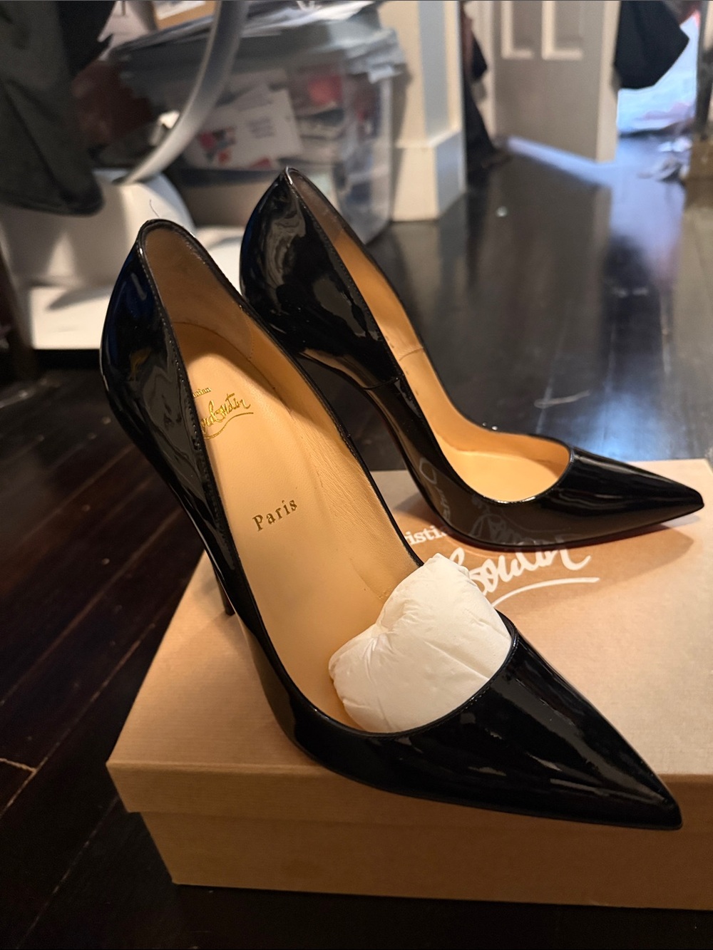 Christian Louboutin So Kate 120 Patent Black - Picture 7 of 9